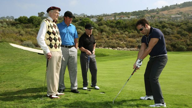 Bet you can't guess which one of these guys dies on the golf course.